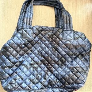 Mz Wallace . Large Sutton blue camo with orange lining - never used